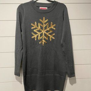 Cute winter sweater dress